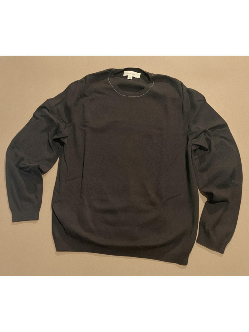 Calvin Klein Black Crew Neck Sweater Size Large